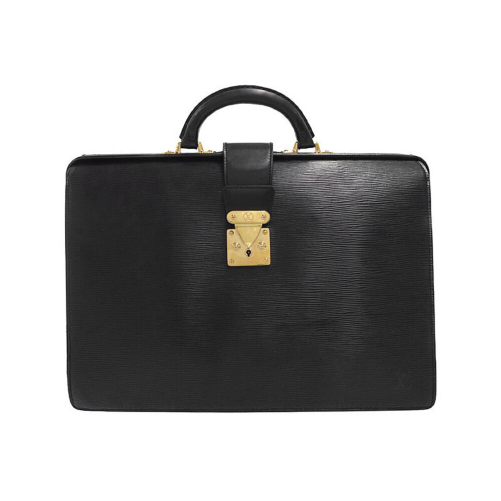 Louis Vuitton Epi Serviette Fermoir Business Bag